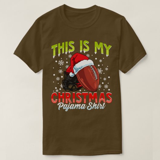 Dit is mijn kerstpyjama cadeau t-shirt (Design voorkant)