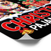 Dit is mijn kerstpyjama corgi Hondenliefhebber xma Poster (Hoek)