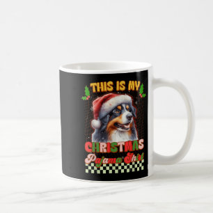 Dit is mijn kerstpyjama, een grappige Australische Koffiemok
