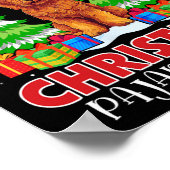 Dit is mijn kerstpyjama Goldendoodle Hond Xmas Poster (Hoek)