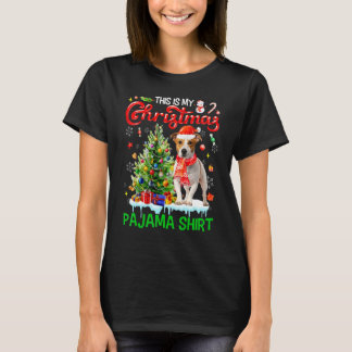 Dit is mijn kerstpyjama Jack Russell-sjaal Sinterk T-shirt