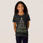 Dit is mijn kerstpyjama kerstboom t-shirt (Voorkant volledig)