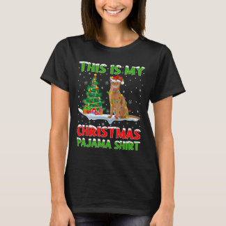Dit is mijn kerstpyjama-shirt Kerstmis  T-shirt
