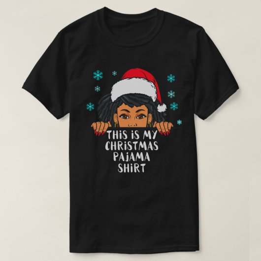 Dit is mijn kerstpyjama Shirt kersttrui (Design voorkant)
