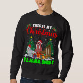 Dit is mijn kerstpyjama Shirt Santa ELF Reinde (Voorkant)