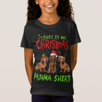 Dit is mijn kerstpyjama teckel cadeau Santa X