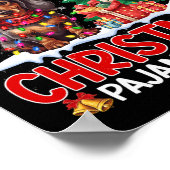 Dit is mijn kerstpyjama teckel Hondenliefhebbers X Poster (Hoek)