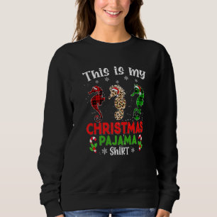 Dit Is Mijn Kerstpyjama Zeepaardje Dieren Luipaard Trui
