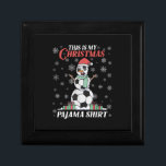 Dit is mijn kerstvoetbalpyjama - Soccer Snowma Cadeaudoosje<br><div class="desc">Dit is mijn kerstvoetbalpyjama - Soccer Snowman Gift</div>