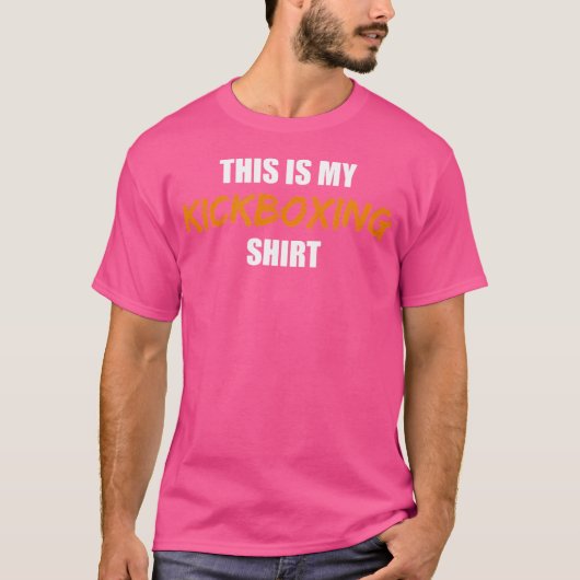 Dit is mijn kickboxing t-shirt (Voorkant)