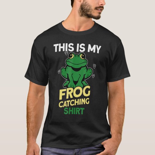Dit is mijn kikker vangen 1 t-shirt (Voorkant)