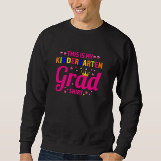 Dit is mijn kleuterschool afstudeerder shirt afges