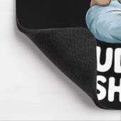 Dit Is Mijn Knuffelshirt Cute Otter Koppel Slapend Muismat (Hoek)