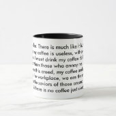 Dit is mijn koffie, dit is mijn pistool. mok (Midden)