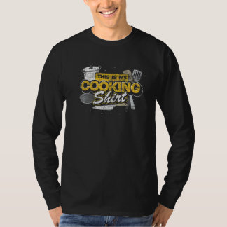 Dit is mijn kokenkook Gourmet-maalkaak T-shirt