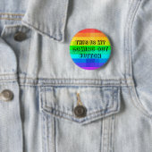 Dit is mijn komende Button LGBTQ Gay Pride (In situ)