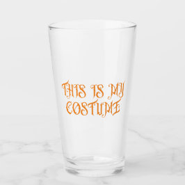Dit is mijn kostuum glas