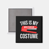 Dit Is Mijn Kostuum Grappig Gemakkelijk Halloween Magneet (Voorkant / Achterkant)
