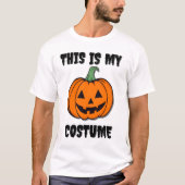 Dit is mijn kostuum Grappig Halloween T-shirt (Voorkant)