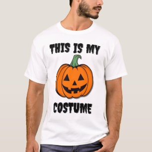 Dit is mijn kostuum Grappig Halloween T-shirt