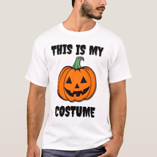 Dit is mijn kostuum Grappig Halloween T-shirt (Voorkant)