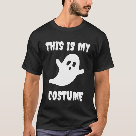 Dit is mijn kostuum grappige Halloween geest T-shirt (Voorkant)