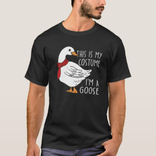 Dit is mijn kostuum, ik ben een gans - grappige vo t-shirt