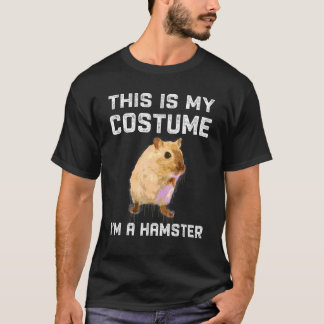 Dit is mijn kostuum in een hamster Halloween T-shirt