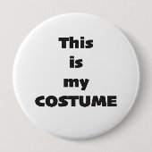Dit is mijn kostuum ronde button 4,0 cm (Voorkant)
