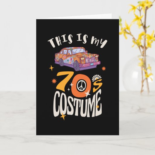 Dit is mijn kostuum van 70. kaart (Gele Bloem)