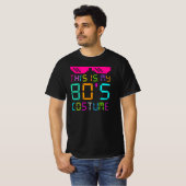 Dit is mijn kostuum van de 80s - Fancy dress Party T-shirt (Voorkant volledig)
