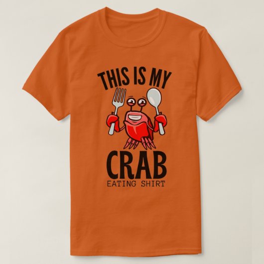dit is mijn krab die 126 eet t-shirt (Design voorkant)