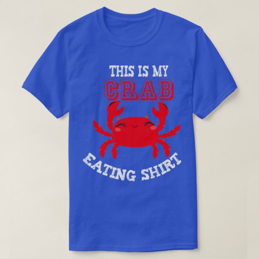 Dit is mijn krab Eating shrit Classic TShirt (Design voorkant)