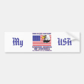 Dit is mijn land bumpersticker (Voorkant)