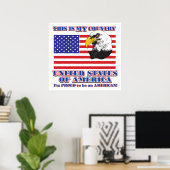 Dit is mijn land poster (Thuiskantoor)