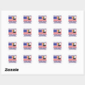 Dit is mijn land ronde sticker (Vel)