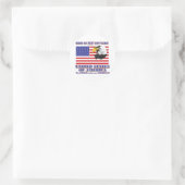 Dit is mijn land ronde sticker (Tas)