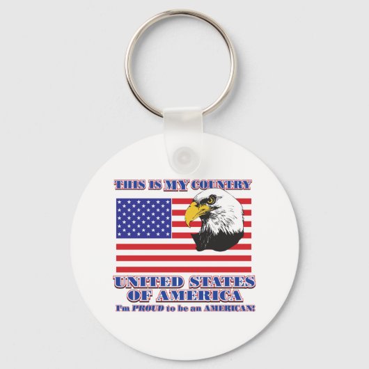 Dit is mijn land sleutelhanger (Voorkant)