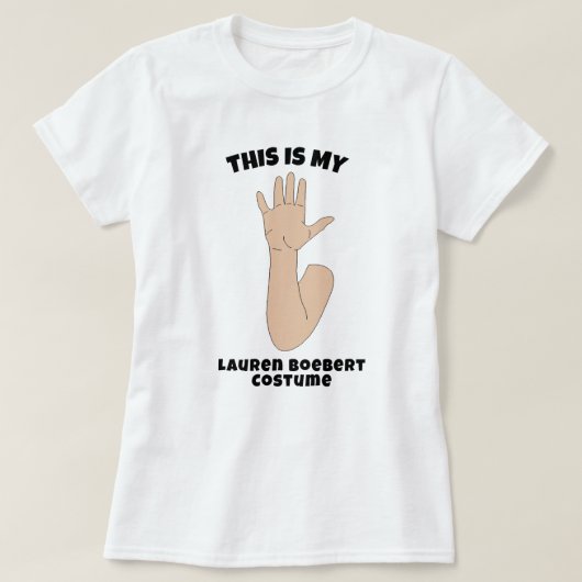 Dit is mijn Lauren Boebert kostuum T-shirt (Design voorkant)