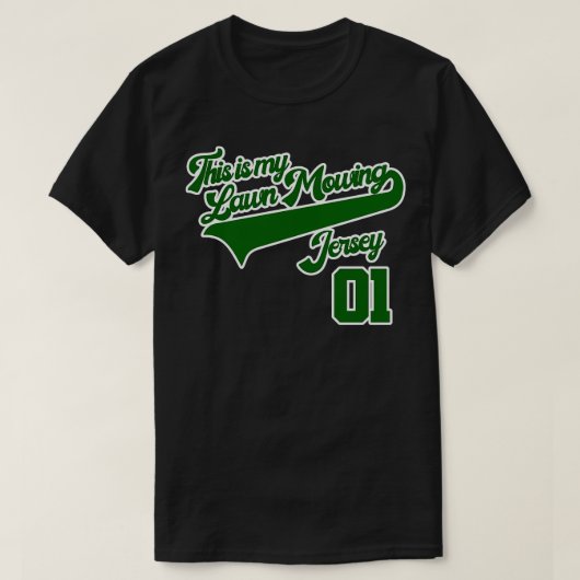 Dit is Mijn Lawn Mowing Jersey Shirt 1 (Design voorkant)