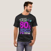 Dit is mijn Lazy 80s Disco Costume Party Music Eig T-shirt (Voorkant volledig)