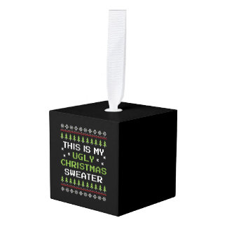 Dit is mijn lelijke kerst trui gifidee Xmas Decoratie