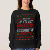 Dit is mijn lelijke kerstaccountant Sweater (Voorkant)