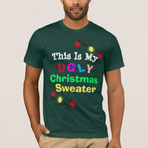 Dit is mijn lelijke kerstkeuken Humoureuze shirt