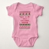 Dit is mijn lelijke kerstkeuken. romper (Voorkant)