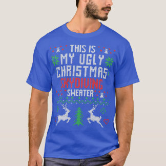 Dit is mijn lelijke kerstskydiving Sweater T-shirt