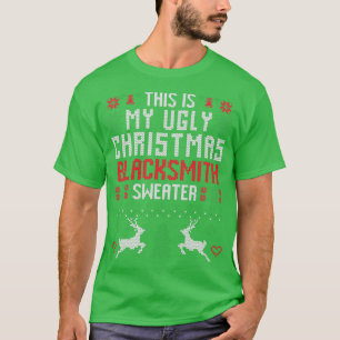 Dit is mijn lelijke kerstsmid Sweater T T-shirt