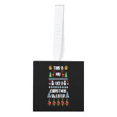 Dit is mijn lelijke kersttrui decoratie (Voorkant)