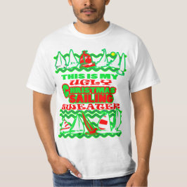 Dit is mijn lelijke kerstzeiltrui t-shirt
