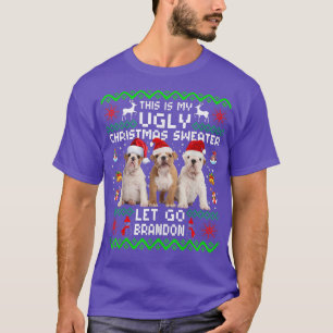Dit is mijn lelijke trui grappige kerstfeestjes la t-shirt